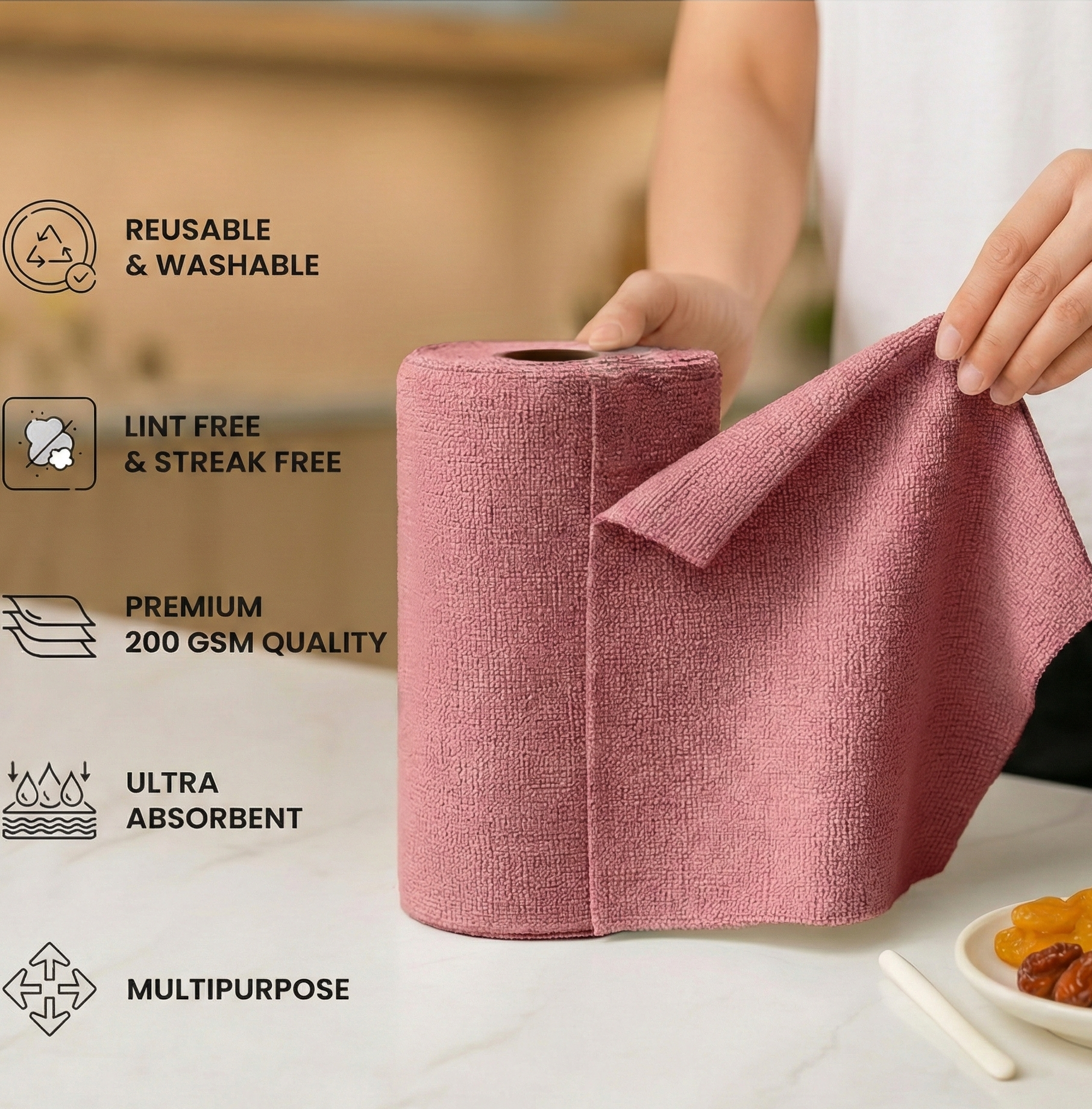 Reusable Magic Towels Cleaning Cloths